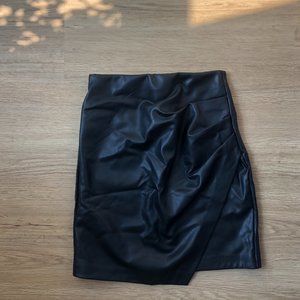 Dynamite Faux Leather Skirt XS